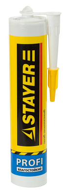 Клей монтажный STAYER Professional, влагостойкий, 280мл STAYER 41325 