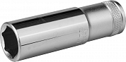 Торцовая головка KRAFTOOL "INDUSTRIE QUALITAT", удлиненная, Cr-V, FLANK, хромосатинированная, 1/2",  KRAFTOOL 27807-17_z01 