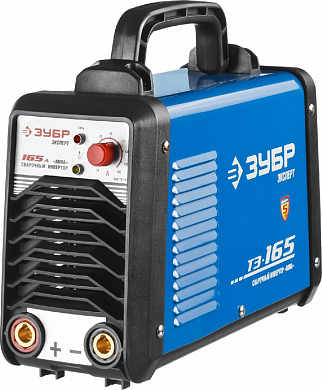 Инвертор ЗУБР "ЭКСПЕРТ" сварочный, T3, 165А, MMA/TIG LIFT, IGBT, VRD, ПВ-60%,  1*220В (мин 160В) ЗУБР ЗАС-Т3-165 