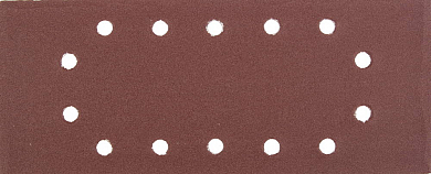 Лист шлифовальный универсальный STAYER "MASTER" на зажимах, 14 отверстий по периметру, для ПШМ, Р320