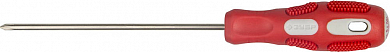 Отвертка ЗУБР "МАСТЕР", Cr-V сталь, трехкомпонентная рукоятка, PH №0, 100мм от компании ПРОМАГ