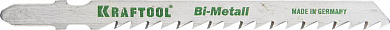 Полотна KRAFTOOL, T144DF, для эл/лобзика, Bi-Metall, по дереву, фанере, быстрый рез, EU-хвост., шаг  от компании ПРОМАГ