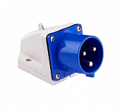 Вилка стационарная 513 2Р+РЕ 16А 220В IP44 PROxima EKF ps-513-16-220 