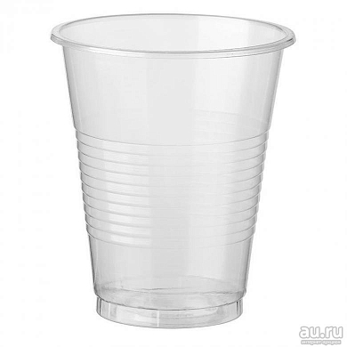 МИСТЕРИЯ стакан для холодных напитков 100 мл полупрозрачный 12 шт