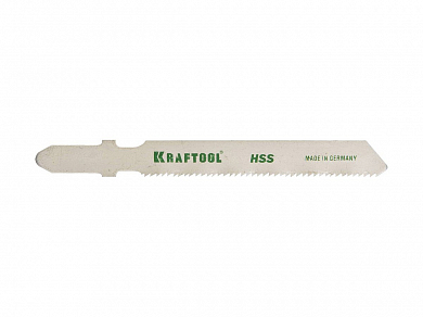 Полотна KRAFTOOL, T118A, для эл/лобзика, HSS, по металлу (1,5-2мм), EU-хвост., шаг 1,2мм, 55мм, 5шт от компании ПРОМАГ