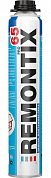 Пена монтажная REMONTIX PRO 65 зимняя, под пистолет, от -10°C до +30°C, до 65л., 870мл. REMONTIX REM-PRO 65 Z 