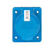 Розетка кабельная 32А 2Р+Е IP44 скрытая 220В 423 EKF ps-423-32-220 