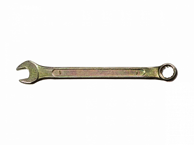 Ключ комбинированный гаечный DEXX, желтый цинк, 8 мм от компании ПРОМАГ