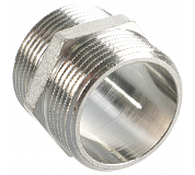 Ниппель HH никелированный 1'1/4 (SFT-0004-114114) STOUT RG008Q0OCN3FRS 