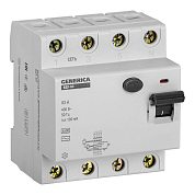УЗО ВД1-63 4Р 63А 100мА GENERICA IEK MDV15-4-063-100 
