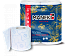 Maneki Бумага туалетная OCEAN 3сл.167л 23м.голуб.тиснение и аром. Океан.бриза 4рул.