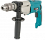 Makita  дрель ударная ,1010 Вт,2скор,ЗВП-13мм, 2,6 кг. /HP 2070