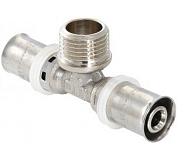 Тройник пресс 20 х 1/2' НР (VTm.233.N.200420) VALTEC VTm.233.N.200420 