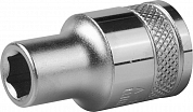 Торцовая головка KRAFTOOL "INDUSTRIE QUALITAT", Cr-V, FLANK, хромосатинированная, 1/2", 8 мм KRAFTOOL 27805-08 