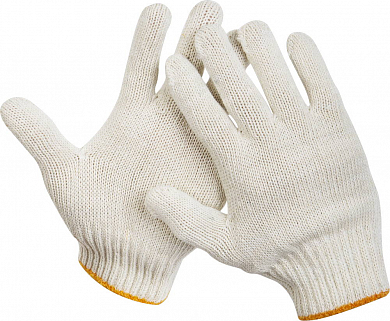Перчатки STAYER "МASTER" трикотажные, 7 класс, х/б, L-XL STAYER 11402-XL 