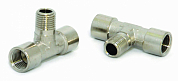 ELITECH Тройник Т-образный 1х1/4"(папа), 2х1/4" (мама), 20шт  0704.004804 