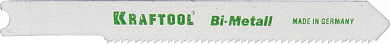 Полотна KRAFTOOL, U118AF, для эл/лобзика, Bi-Metall, по металлу (1,5-2мм), US-хвост., шаг 1,2мм, 55м от компании ПРОМАГ