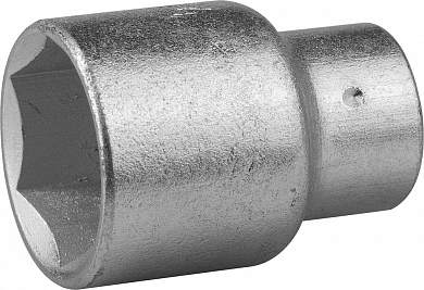 Головка торцовая НИЗ (1/2"), 40Х, шестигранная, оцинкованная, 22мм НИЗ 2772-22 