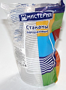 МИСТЕРИЯ стакан для холодных и горячих напитков 200 мл полупрозрачный 12 шт МИСТЕРИЯ 4605033181236 