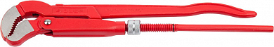 Ключ трубный рычажный ЗУБР "ЭКСПЕРТ", тип "S", изогнутые губки для труднодоступ мест, цельнокованный от компании ПРОМАГ