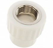 Муфта PP-R бел комб Дн25х3/4" ВР VALFEX 10129025 Valfex 10129025 