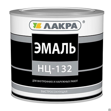 Краска  НЦ-132, красная (1,7кг)  РОССИЯ НЦ-132-КР 