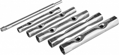 Набор Ключи STAYER трубчатые 8 - 17 мм, 6 предметов от компании ПРОМАГ