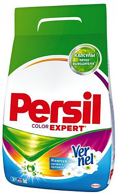 PERSIL Порошок стиральный Автомат Колор Свежесть Вернеля 3кг PERSIL 9000100420242 