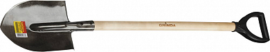 Лопата штыковая GRINDA 285х205х1200мм, черенок в/с, пласт. ручка от компании ПРОМАГ