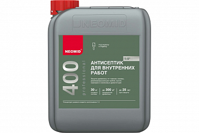 Антисептик для внутренних работ NEOMID 400 5 л NEOMID Н-400-5 