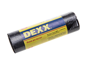 Мешки для мусора DEXX, черные 60л, 20шт DEXX 39150-60 