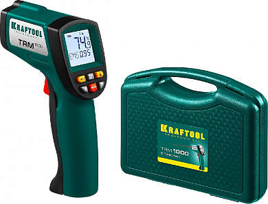 Инфракрасный пирометр Kraftool TRM-1000 заказать на isnab.ru