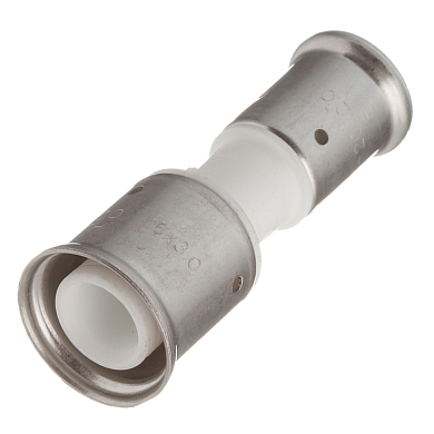 Муфта пресс 26х20 переходная, ПВДФ белая (16PKW-2620) Henco 16PKW-2620 