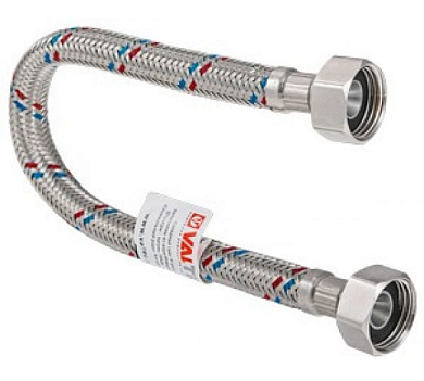 Подводка гибкая для воды 1/2' ВВ 60 см (VTf.001.IS.0404060) VALTEC VTf.001.IS.0404060 