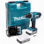Makita Дрель ак,18В,2х1.5АчLi-ion,БЗП-13мм,0-400\0-1400об\м,42\24Нм,1.7кг,чем/DF488DWE