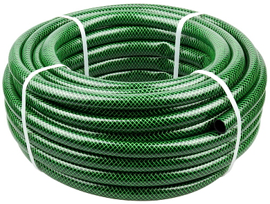 Шланг RACO "CLASSIC" поливочный, 15атм., армированный, 3-х слойный, 1"х25м Raco 40306-1-25 