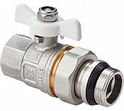 Кран шаровый со сгоном 1/2' ВН ручка бабочка (BV.521.04) MVI BV.521.04 