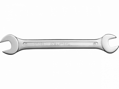 Ключ KRAFTOOL "EXPERT" гаечный рожковый, Cr-V сталь, хромированный, 12х13мм от компании ПРОМАГ