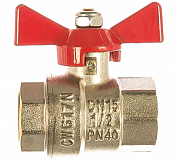 Кран шаровой 1/2' ВВ ручка бабочка BASE (VT.217.N.04) VALTEC VT.217.N.04 