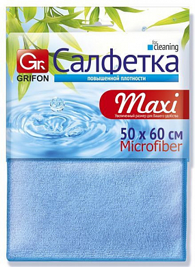 GRIFON салфетка из микрофибры MAXI 50 * 60 см 1 шт GRIFON 4607699000500 