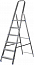 Лестница-стремянка ЗУБР алюминиевая, усиленный профиль, 6 ступеней