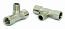 ELITECH Тройник Т-образный 1х1/4"(папа), 2х1/4" (мама), 20шт