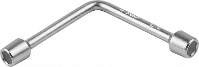 Ключ торцовый ЗУБР "МАСТЕР" двухсторонний L-образный, 12х13мм от компании ПРОМАГ
