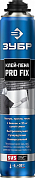 Клей-пена PRO FIX монтажный, профессиональный, пистолетный, всесезонный, 750мл, SVS, ЗУБР ЗУБР 41150 