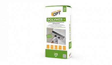 Шпаклевка финишная OPT POLYMER+ (полимерная) 20 кг