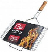 GRIFON решетка СРЕДНЯЯ 36 * 24 * 3 см длина с ручкой 60 см GRIFON 4607696000022 