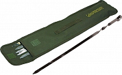 BOYSCOUT Набор плоских шампуров 45 см 6 шт в чехле BOYSCOUT 4640006418766 