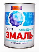 Эмаль ПФ-115 вишневая (б.2,4 кг), ГОСТ 6465-76 РОССИЯ ПФ-115 Виш-2,4 