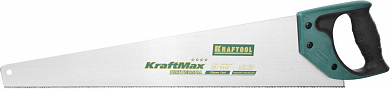 Ножовка KRAFTOOL "EXPERT" "SuperMax", универсальный точный рез, универсальный мелкий закаленный зуб, от компании ПРОМАГ