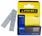 Скобы тип 53, 8 мм, закаленные, STAYER "PROFESSIONAL" 3159-08, 1000 шт от компании ПРОМАГ